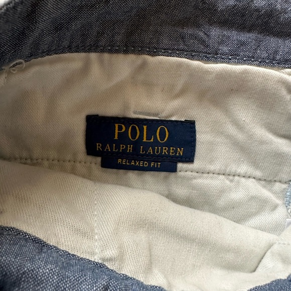 Light blue polo shorts size 33 - Picture 5 of 6